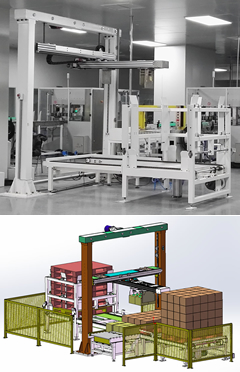 China Robotic Box Palletizer BLP20